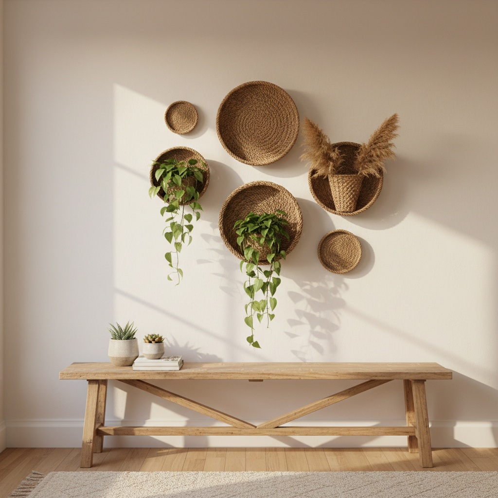 The Real Difference Between Jute and Cotton Woven Hanging Baskets for Wall Decor — And Which One Fits Your Home Style