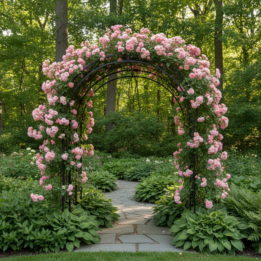 From Bare Fence to Blooming Gateway: A Step-by-Step Garden Arch Trellis Guide for Climbing Roses and Vines