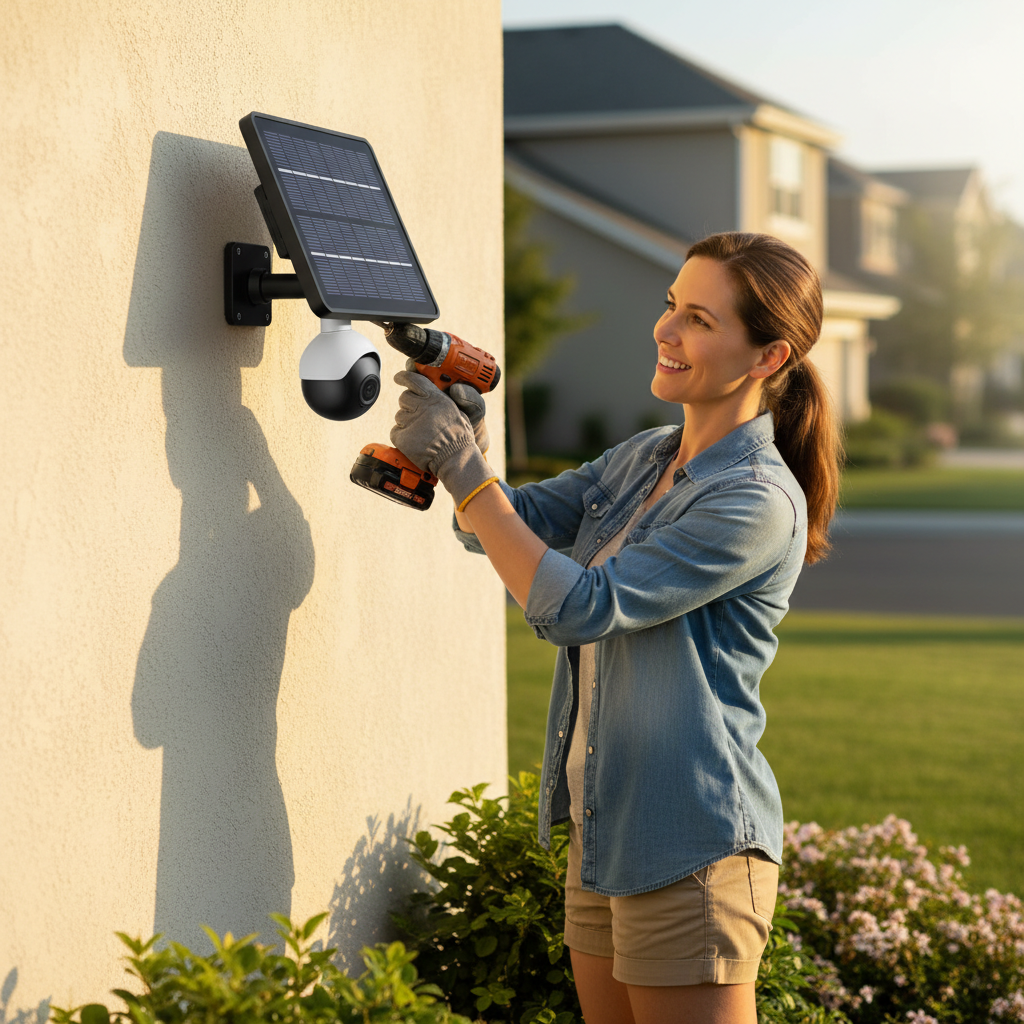 From Frustrated Homeowner to Confident DIYer: A Step-by-Step Adjustable Security Camera Solar Panel Wall Bracket Guide for First-Time Installers