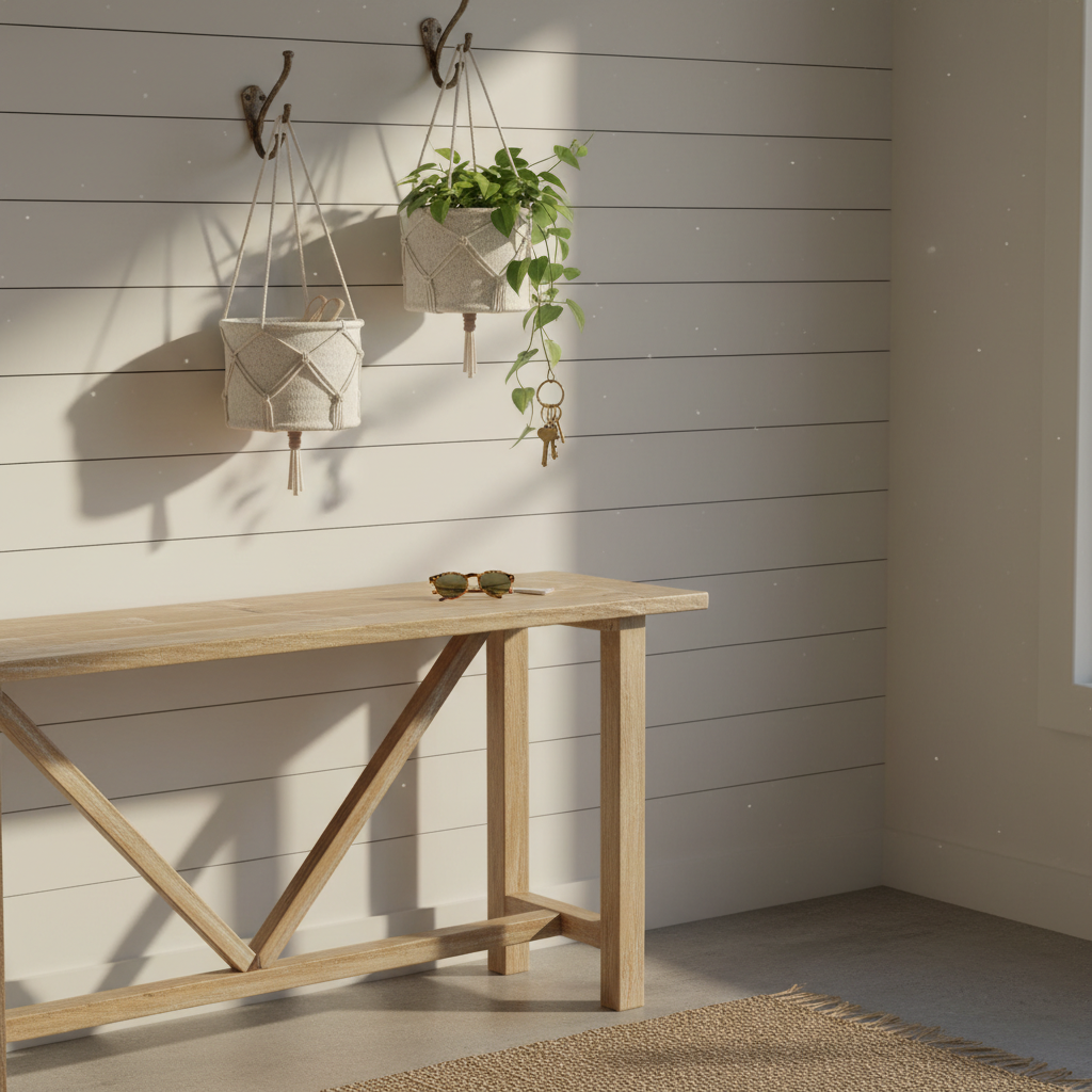Savvy Decorators Spend on Wall Placement and Skip Overcrowding in Rope Hanging Basket Wall Decor Ideas