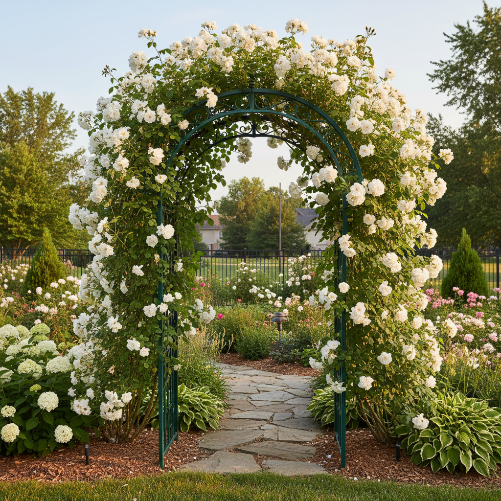 Looks Gorgeous on Paper, Collapses by August in Your Backyard: Reading Decorative Garden Arch Trellis Specs