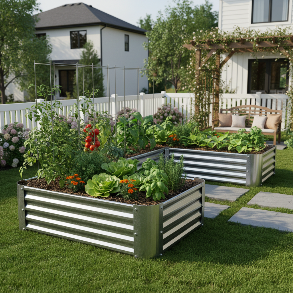 Small Space, Big Harvest: How to Use a Modular Galvanized Raised Garden Bed Setup in a Compact Yard