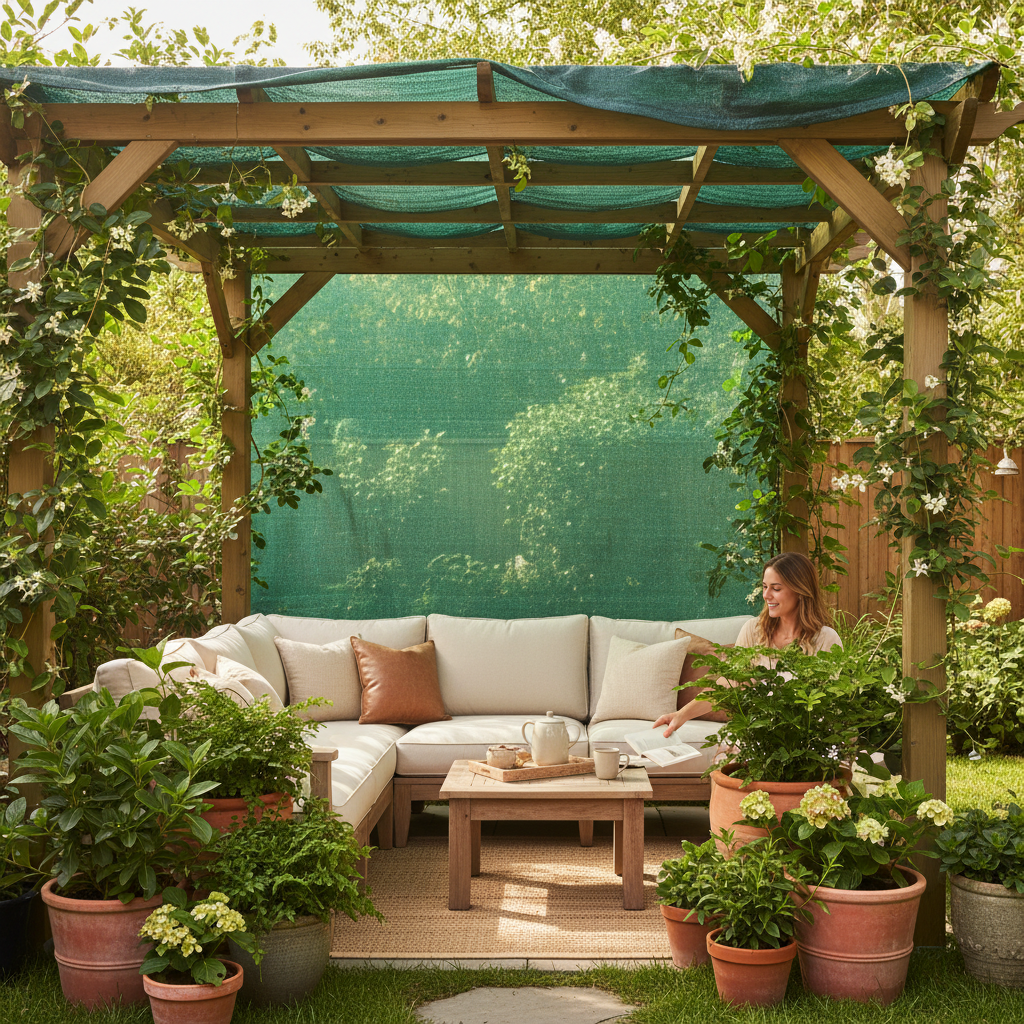 Heavy Duty Shade Cloth for Pergola and Greenhouse, Decoded: How to Choose the Right Coverage for Scorching Summers, Delicate Seedlings, and Year-Round Outdoor Spaces