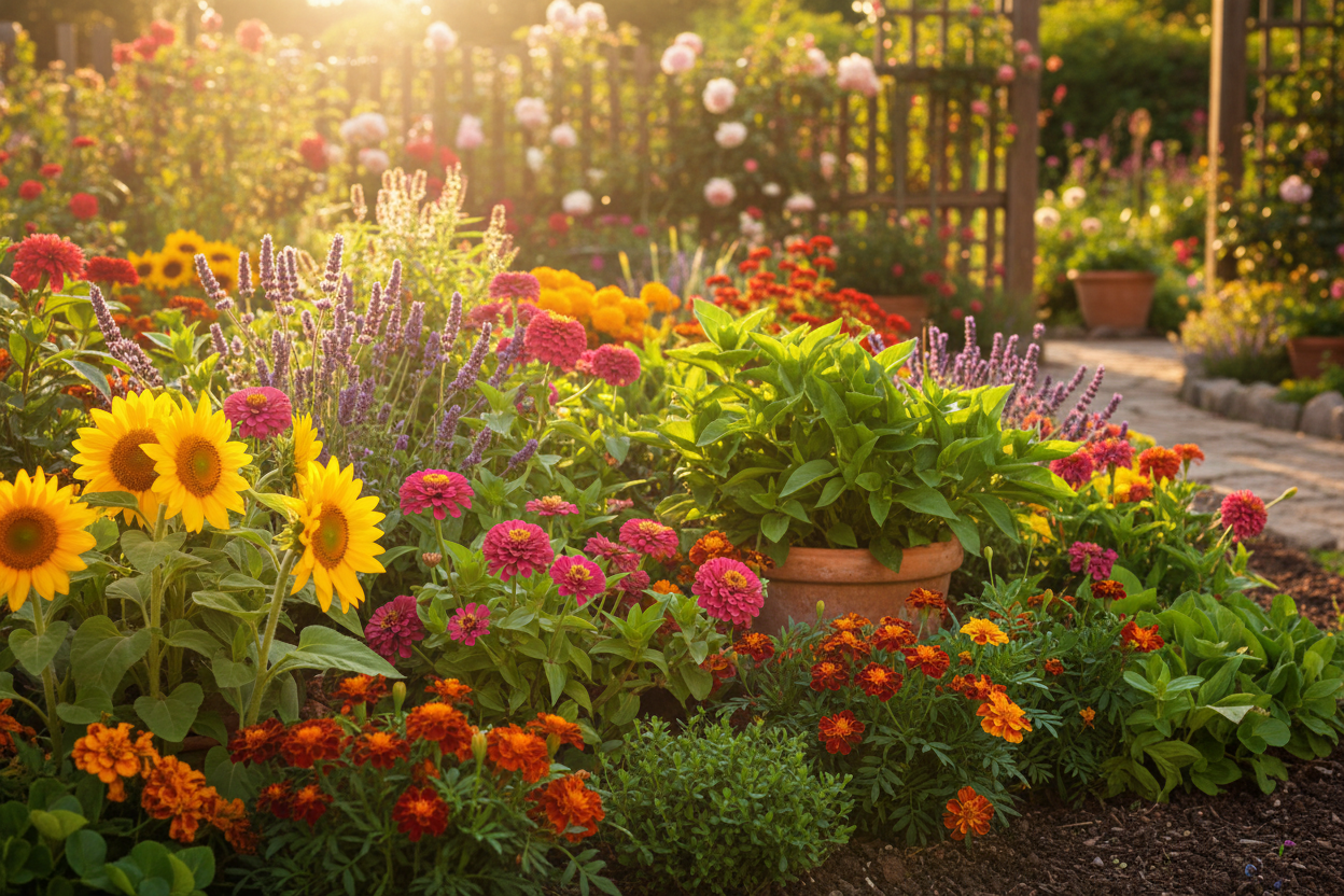 Top 10 Easy-to-Grow Plants for a Sun-Kissed Garden