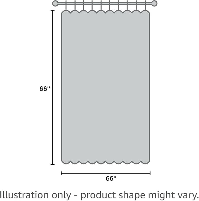 NICETOWN Room Darkening White Curtain 66 inches Long - Grommet Noise Reducing Thermal Insulated Window Treatment Privacy Drape for Kids Room/Bedroom (1 Panel, W66 x L66 Inch)
