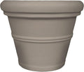 Tusco Products Rolled Rim Garden Planter, 42-inch, Safari