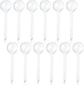 12 Pcs Large Plastic Self-Watering Bulbs,Clear Automatic Watering Globes,Clear Automatic Watering Bulbs for Plants,Graden,Flowers
