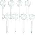 8 Pcs Clear Plant Watering Globes,Plastic Self Watering Bulbs Ball,Garden Water Device for Plant Indoor Outdoor(Small)