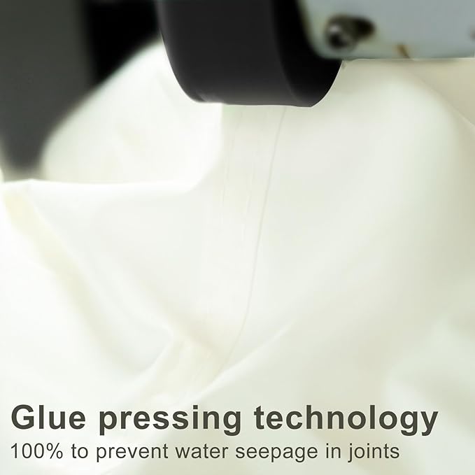 LOVE STORY Right Triangle 5'x5'x7.1' Waterproof Sun Shade Sail Canopy UV Block for Outdoor Patio Backyard Carport,Cream(We Make Custom Size)