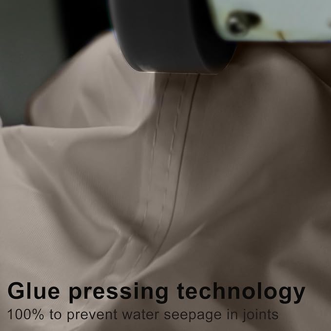 LOVE STORY Right Triangle 9'x18'x20.1' Waterproof Sun Shade Sail Canopy UV Block for Outdoor Patio Backyard Carport,Taupe(We Make Custom Size)