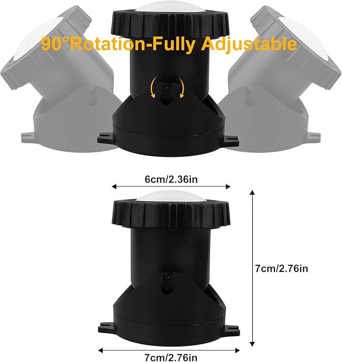 RGB Pond Lights with Timer, Super Bright LED Underwater Submersible Colorful Landscape Spotlights, Remote Control IP68 Waterproof Fountain Lights for Fish Aquarium Tank Garden Yard (Set of 5)