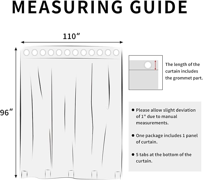 Easy-Going Linen Look Outdoor Curtains Waterproof Windproof Porch Curtains, Soft Thicken Outdoor Privacy Curtains for Patio, Gazebo, Grommet Top and Tab Bottom Drape, 1 Panel, 110x96 inch, Yellow