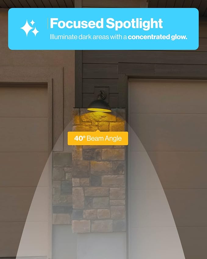 Sunco 48 Pack Outdoor LED Flood Home Patio Driveway Light, Waterproof PAR38 LED Bulb, CRI90, 3000K Warm White, 1050 Lumens, 100W Equivalent 13W, Dimmable, Wet-Rated, E26 Base UL