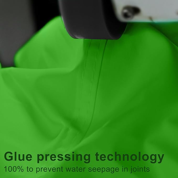 LOVE STORY Triangle 7'x7'x7' Waterproof Sun Shade Sail Canopy UV Block for Outdoor Patio Backyard Carport,Fruit Green(We Make Custom Size)
