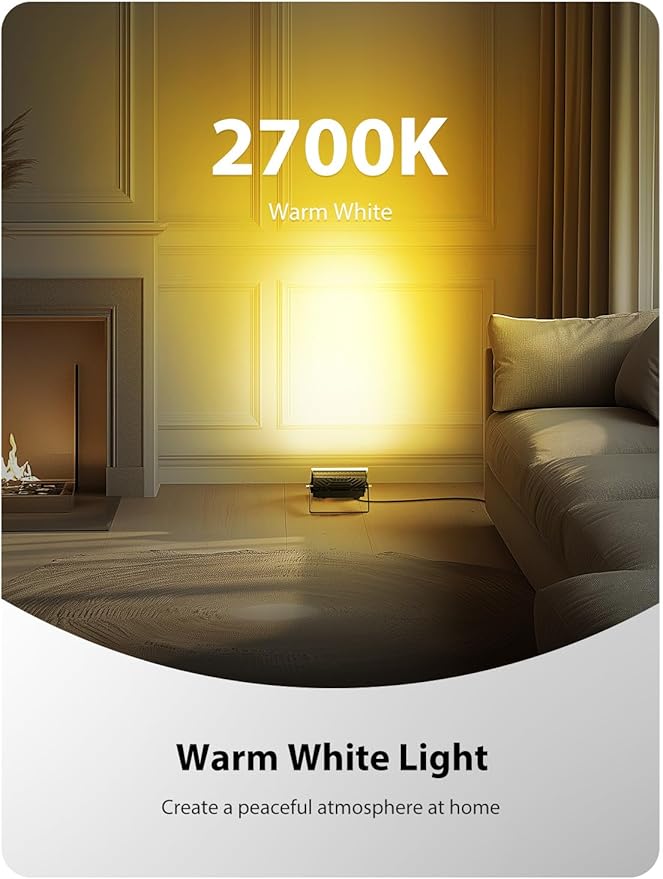 Onforu LED Flood Light Outdoor 35W Color Changing RGBW Floodlight with Remote, 2700K Warm White IP66 Stage Lighting Indoor Uplights for Events, Uplighting for Party 4 Pack