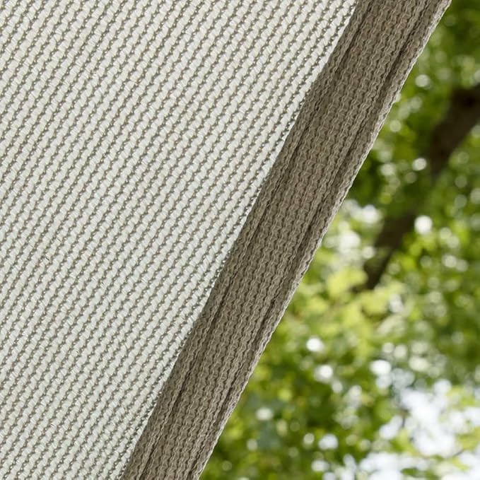 Amgo 20' x 20' x 28.3' Grey Right Triangle Sun Shade Sail UPF50+ Canopy Awning AGSLT, 95% UV Blockage, Water & Air Permeable, 200GSM Heavy Duty Commercial and Residential (We Make Custom Sizes)