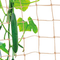 Jute Trellis Netting - Jute Netting for Garden, Heavy Duty Plant Support Netting for Climbing Plants, Cucumber, Vine, Fruits & Vegetables, Climbing Vining Plants (3.3 Ft X 6.6 Ft, 5.9 Inch Squares)