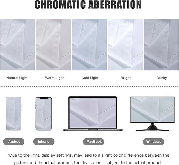 BONZER Waterproof Outdoor Curtains for Patio Porch Pergola Cabana Light Filtering Privacy Grommet Indoor Curtain Panels for Bedroom Living Room, 1 Panel, 54W x 95L inch, White
