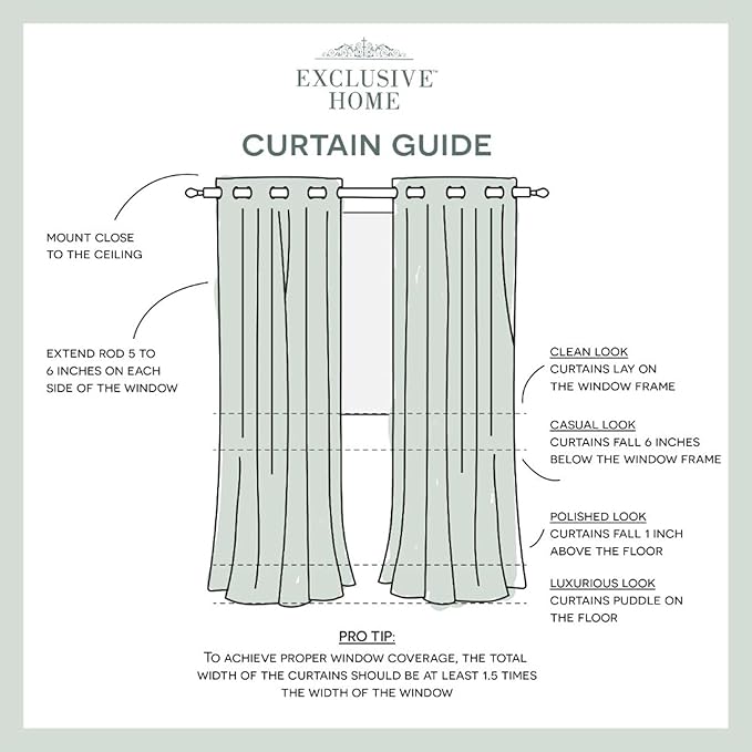 Exclusive Home Cabana Solid Indoor/Outdoor Light Filtering Hook-and-Loop Tab Top Curtain Panel Pair, 54"x63", Sundress