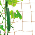Jute Trellis Netting - Jute Netting for Garden, Heavy Duty Plant Support Netting for Climbing Plants, Cucumber, Vine, Fruits & Vegetables, Climbing Vining Plants (6.6 Ft x 32.8 Ft, 5.9 Inch Squares)