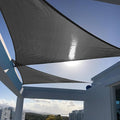 SUNNY GUARD Custom Size 6'x7'x9.2' Graphite Grey Sun Shade Sail Triangle UV Block Shade for Backyard Yard Patio Deck Garden(Customized)
