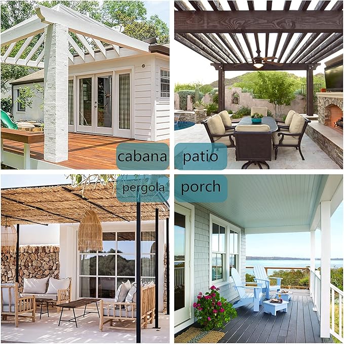 BONZER Waterproof Outdoor Curtains for Patio Porch Pergola Cabana Light Filtering Privacy Grommet Indoor Curtain Panels for Bedroom Living Room, 1 Panel, 54W x 108L inch, Mecca Orange