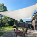 SUNLAX Sun Shade Sail 11' x 15' Peach Fuzz Rectangle Canopy Sail Shade Cover UV Block Permeable Sunshade Outdoor for Patio Backyard Deck Pergola (We Make Custom Size)