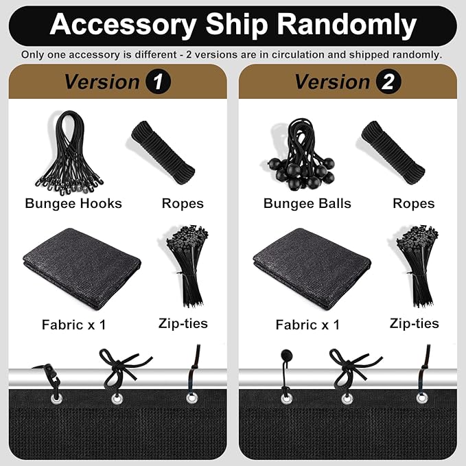 Artpuch 90% Sun Shade Cloth, 3 x 10 FT Pergola Shade Cover Canopy with Grommets, Sun Screen Fabric Tarp for Patio, Outdoor, Garden, Backyard, Black