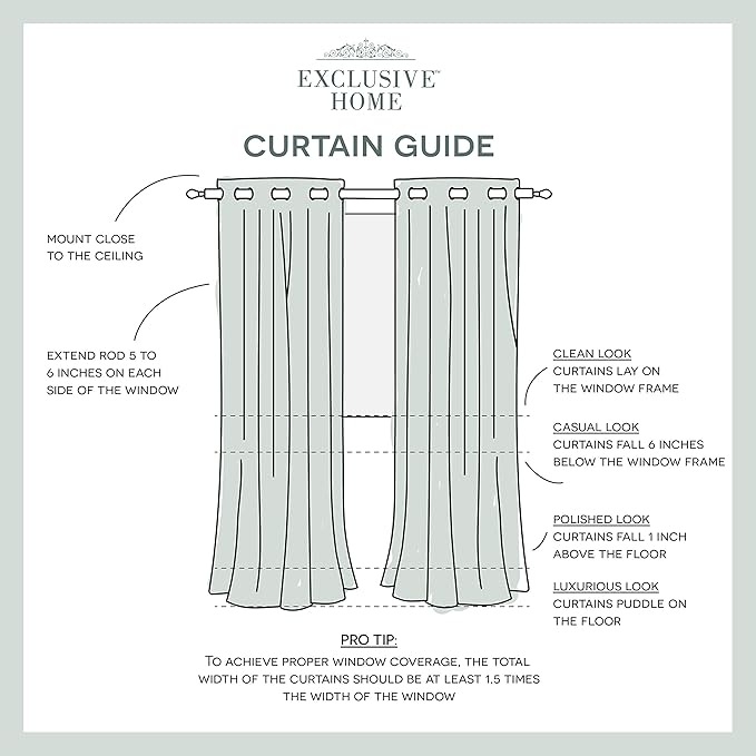 Exclusive Home Canopy Stripe Indoor/Outdoor Grommet Top Curtain Panel, 54"x108", Taupe / Sand, Set of 2