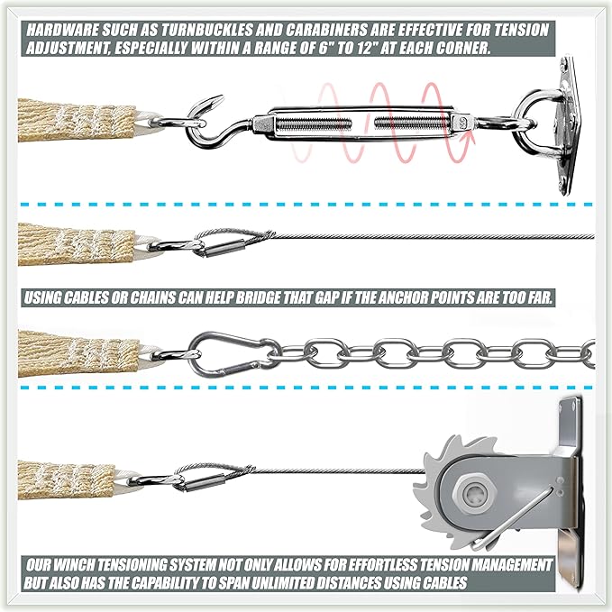 Amgo 10' x 10' x10' Grey Triangle Sun Shade Sail Outdoor Canopy Awning UPF50+ AGTAPRT12, 95% UV Blockage, Water & Air Permeable, Commercial Standard Heavy Duty (We Make Custom Size)