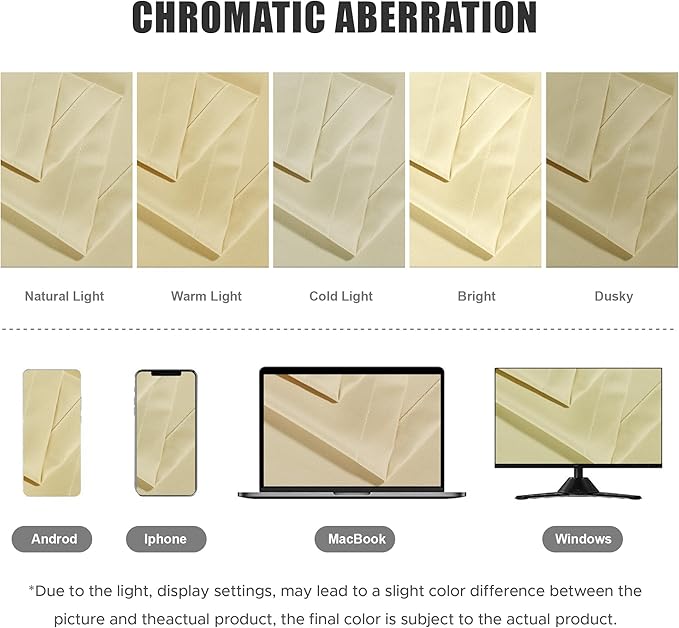 BONZER Waterproof Indoor/Outdoor Curtains for Patio Thick Privacy Extra Wide Grommet Curtains for Bedroom, Living Room, Porch, Pergola, Cabana, 1 Panel, 150W x 108L inch, Cream