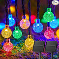Brightown Solar String Lights Outdoor Waterproof, 2-Pack 120 LED 72Ft Total, Solar Powered Globe Patio Lights with 8 Lighting Modes for Garden Yard Porch Wedding Party Decor (Multicolor)
