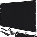 Artpuch 90% Sun Shade Cloth, 8 x 8 FT Pergola Shade Cover Canopy with Grommets, Sun Screen Fabric Tarp for Patio, Outdoor, Garden, Backyard, Black