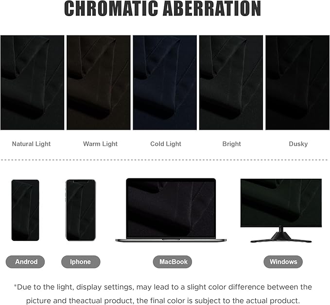 BONZER Waterproof Outdoor Curtains for Patio Porch Pergola Cabana Light Filtering Privacy Grommet Indoor Curtain Panels for Bedroom Living Room, 1 Panel, 84W x 120L inch, Black