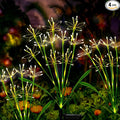 Solar Garden Lights Decor: Gardening Gifts for Women Mothers Day Warm White - Waterproof Twinkling Swaying Firefly Solar Lights Outdoor with 2 Modes for Yard Patio Pathway Decoration 4-Pack