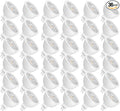 Mlambert 36 Pack MR16 LED Bulbs 50W Halogen Equivalent,2700K Warm White,5W GU5.3 MR16 12V Spotlight Bulb,Non-Dimmable,45° Beam Angle for Landscape