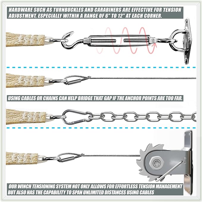 Amgo Custom Size 11' x 16' x 19.4' Gray Right Triangle Sun Shade Sail UPF50+ AGTAPRT12, Order to Make Canopy Awning, Water & Air Permeable, Commercial Standard (We Customize)