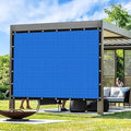 Artpuch Outdoor Pergola Shade Cover 6' X 10' Sun Shade Cloth with Grommets, 90% UV Protection Canopy Patio Privacy Screen (Customized Available) GN107, Blue