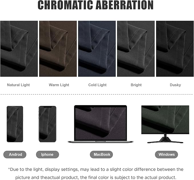 BONZER Waterproof Outdoor Curtains for Patio Porch Pergola Cabana Light Filtering Privacy Grommet Indoor Curtain Panels for Bedroom Living Room, 1 Panel, 54W x 95L inch, Charcoal