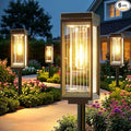 Solar Pathway Lights Outdoor, 6 Pack Upgraded Solar Lights Outdoor Waterproof, Bright Up to 15 Hrs Auto On/Off Garden Light for Yard Patio Lawn Path Walkway Driveway Outside Decor
