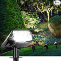 Solar Spot Lights Outdoor Waterproof 6 Pack IP65, 63 LED 3 Lighting Modes Spotlights for Yard Garden House Garage Pathway