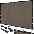 Artpuch 90% Sun Shade Cloth, 10 x 10 FT Pergola Shade Cover Canopy with Grommets, Sun Screen Fabric Tarp for Patio, Outdoor, Garden, Backyard, Mocha