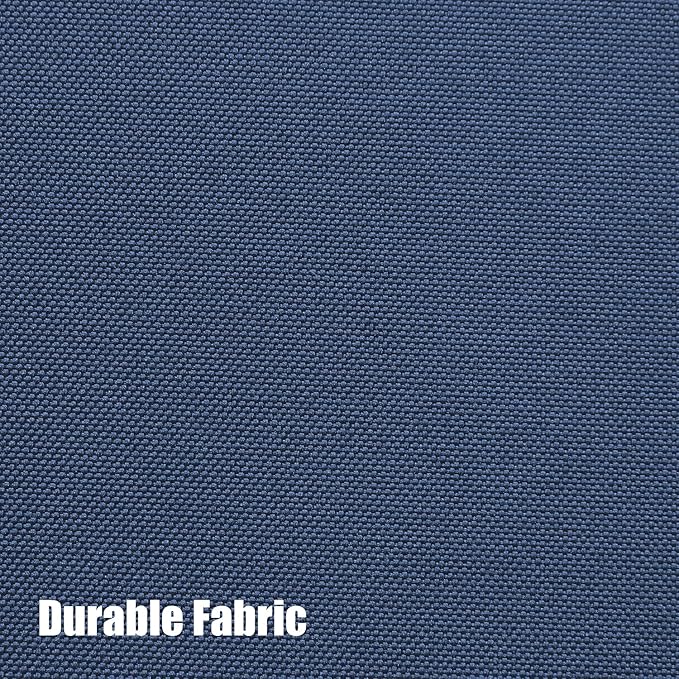 BONZER Outdoor Curtains for Patio Water Resistant Heavy Privacy Light Filtering Grommet Outside Curtains for Porch, Pergola, Gazebo, 1 Panel, 84W x 120L inch, Navy