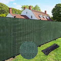UPGRADE Privacy Fence Screen 3'x59' Dark Green Outdoor 90% Visibility Blockage 170 GSM Mesh Shade Cover Panels for Backyard,Balcony,Home Decoration with Zip Ties,Customized Avaliable